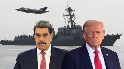 Warships, fighter jets and the CIA - what is Trump’s endgame in Venezuela?