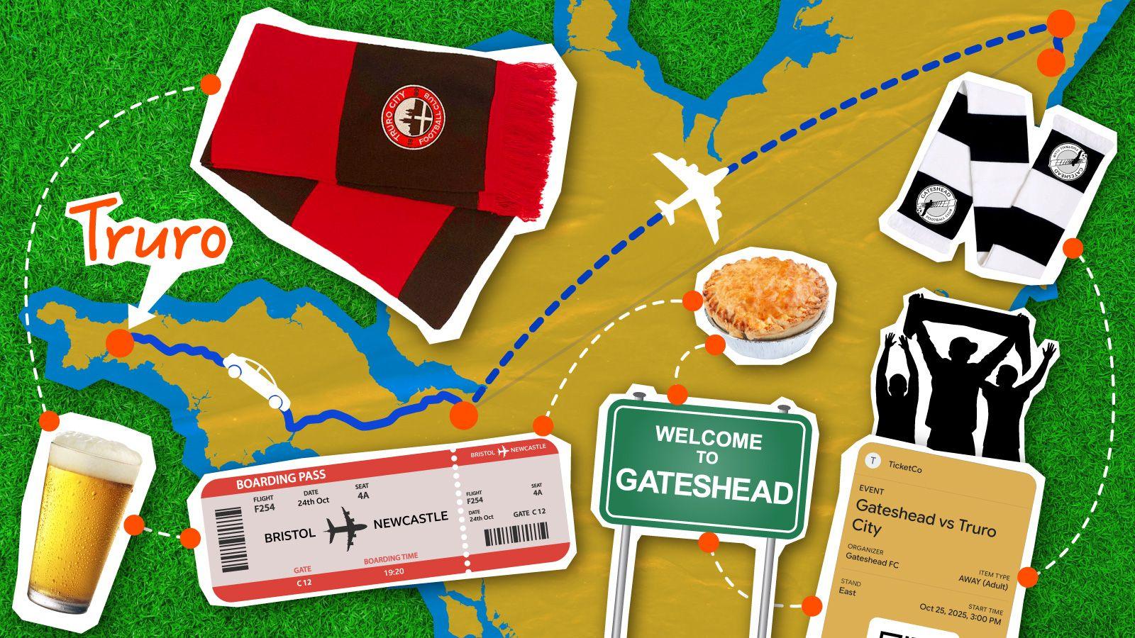 914 miles, 185 fans - doing English football’s longest away day