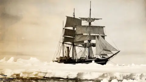 Captain Scott’s famous polar shipwreck as never seen before