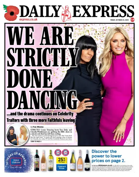 ‘We are Strictly Done Dancing’ and ‘Stop the show trials’